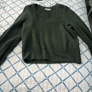 Madewell Square Neck Sweater